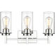 Janna 3 Light 19.00 inch Bathroom Vanity Light